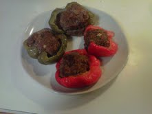 Ground Beef Stuffed Peppers